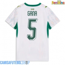 Camisa de time de futebol Senegal Idrissa Gueye #5 Replicas 1º Equipamento Feminina Mundo 2026 Manga Curta